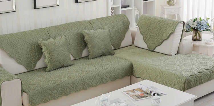 1 шт. длинные полотенца диван коврик анти-Грязная крышка мебели сплошной цвет современный флокированные Короткие Плюшевые Чехлы для диванов Декор диванов CX538