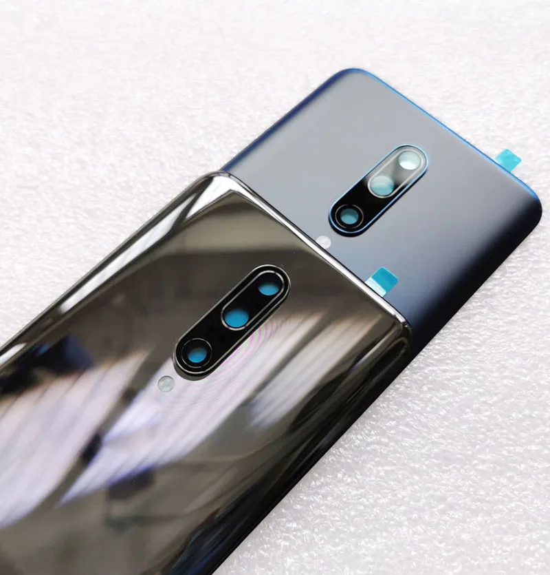 Оригинальный чехол для OnePlus 7 крышка аккумулятора корпус Pro 1 + Задняя стеклянная с