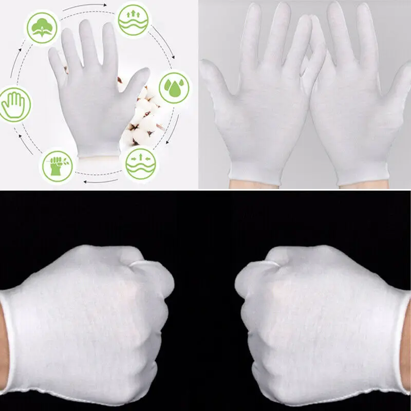 Inspection Cotton Work Gloves 6Pairs