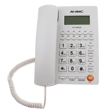 Стационарный телефон Проводной Домашний офис стол телефон с подсветкой дисплей Определитель номера