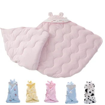 

Winter Baby Blankets Newborn Swaddle Soft Flannel Swaddle Baby Wrap Warm Boy Girls Blanket Cotton Stroller Blankets Sleeping Bag