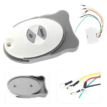 

12V Anchor Windlass Wireless Switch Receiver Waterproof Sail Trim Controller Marine Boat Accessory boat