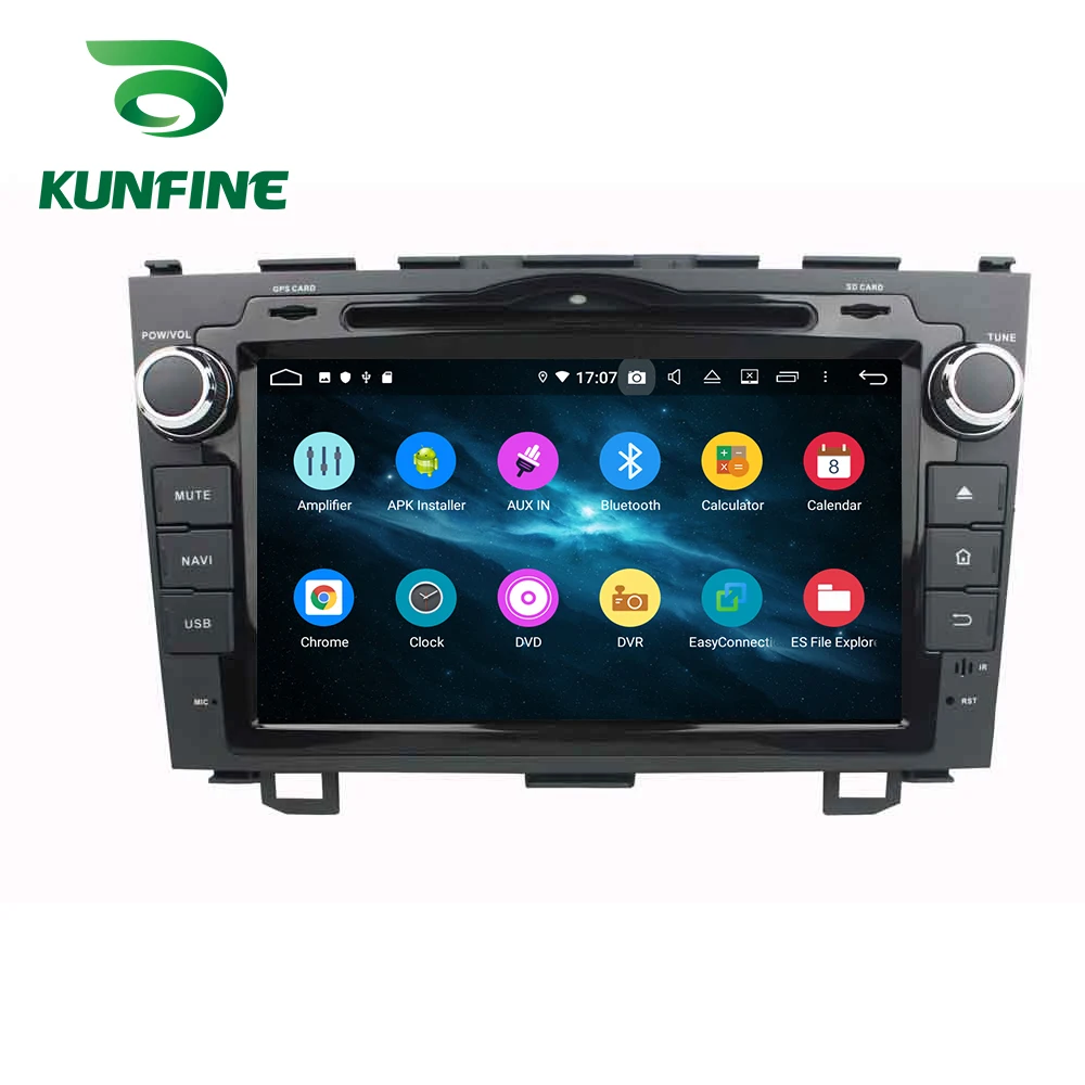 Android 9,0, четыре ядра, 4 Гб ОЗУ, 64 Гб ПЗУ, автомобильный DVD, gps навигация, мультимедийный плеер, автомобильный стерео для HONDA CRV 2006 2007 2008 2009
