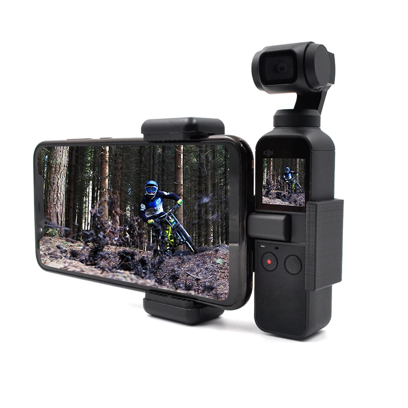 DJI Pocket 2 Accessories Handheld Camera Smart Phone Holder Bracket