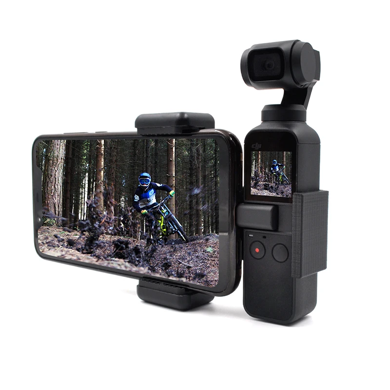 Adattatore di Supporto Flycoo Base con Foro per Vite da 0,6 cm per DJI OSMO Pocket Camera Adattatore connettore per treppiede monopiede Selfie Stick Accessori 