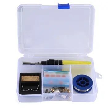 

Gas Soldering Iron Tool Set 8ML Portable Butane Gas Electric Soldering Iron Universal Soldering Iron Set Welding Equipment