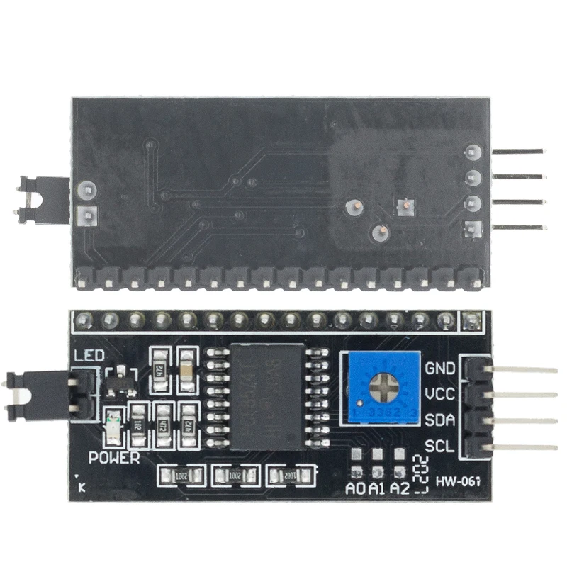 ЖК дисплей 2004 + I2C 20x4 2004A синий/зеленый экран HD44780 символьный дисплей/w IIC/I2C