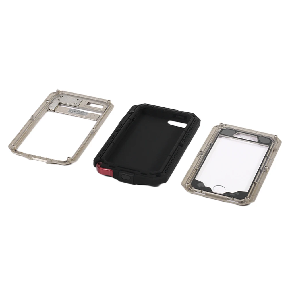 Metal Shell Waterproof Dirt Resistant Anti Crashing Mobile Phone Protecting Case For iPhone5 5S 7 |