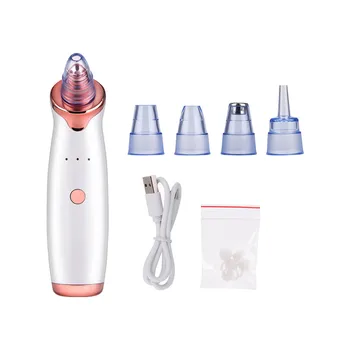 

Professional Vacuum Suction Blackhead Remover USB Rechargeable Facial Dead Skin Cleaner Acne Comedo Extractor Pore Deep Cleaning
