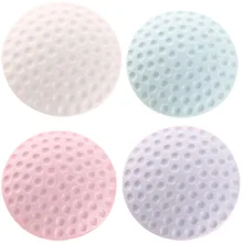 4 шт. резиновый Настенный Протектор дверная ручка бампер Защита стопор самоклеющиеся Резиновые Круглые домашние задние двери аварийные дверные стопоры