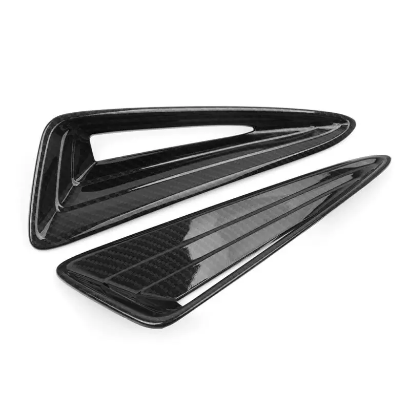 2 шт., автомобильная Черная передняя противотуманная фара, накладка, набор деталей для Toyota C-HR
