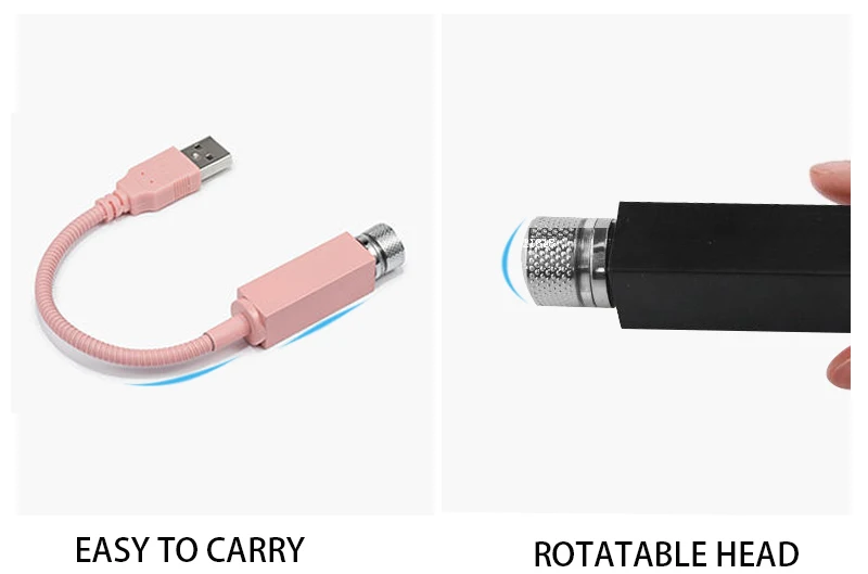 Автомобильный интерьерный атмосферный светильник USB автоматический светильник на крышу s лазерный декоративный светильник регулируемый светильник звездное небо для наружного авто дома комнаты