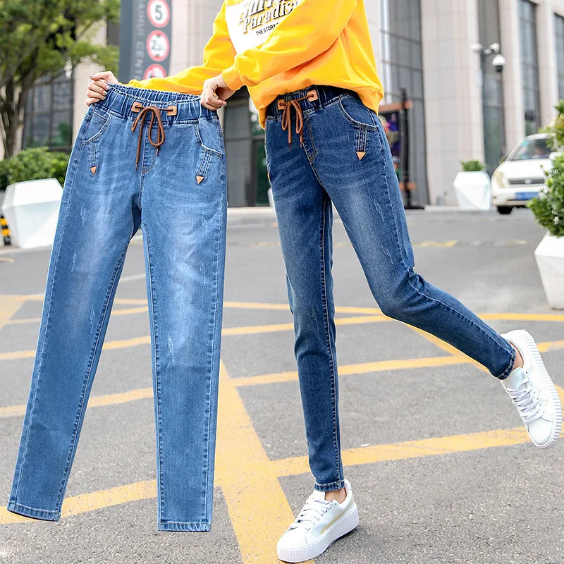 Elastic wali jeans Clearance