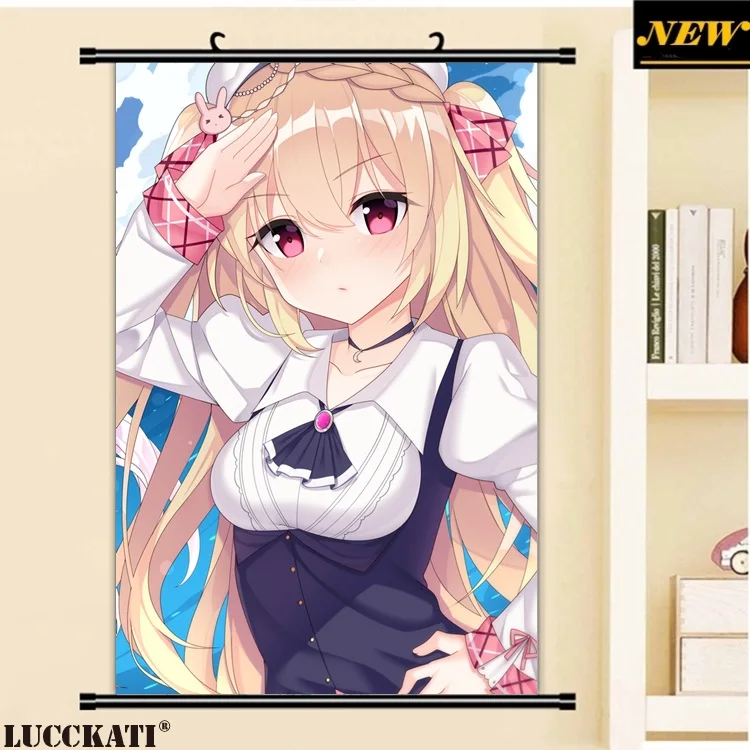 16yande.re 459958 azur_lane cleavage crescent_(azur_lane) cygnet_(azur_lane) jyt skirt_lift stockings thighhighs_副本_副本