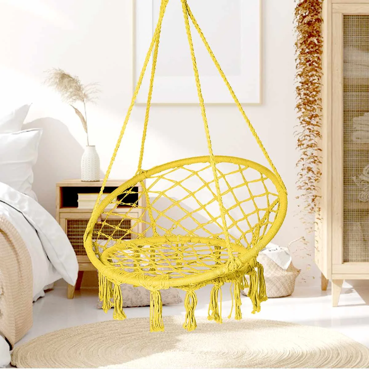 Chaise Suspendue Macramé