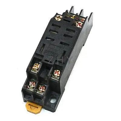 

8 Pin Screw Terminals Power Relay Socket Base Holder PTF-08A for LY1