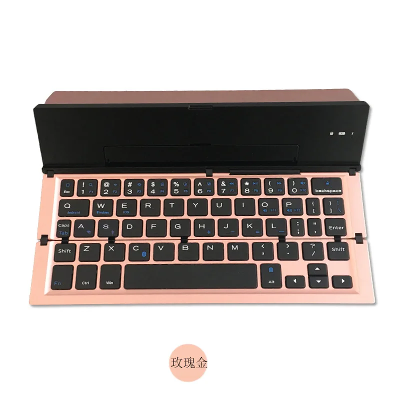 

Mobile Phone Tablet PC Universal Ultra-Thin Keyboard Mini Wireless Bluetooth Folding Keyboard Suitable for Apple Android