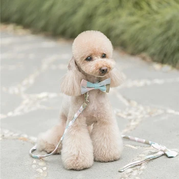 

Chihuahua Poodle Fashion Pet Dog Walking Harness and Leash Set Small Puppy Harness beautiful Pet Supplies