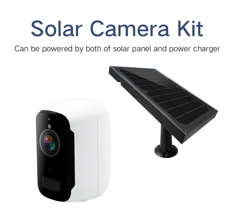 

SmartYIBA 2MP WIFI Solar Power IP Camera 1080P Security Surveillance Camera Waterproof with Night Vision Smart Battery Camera
