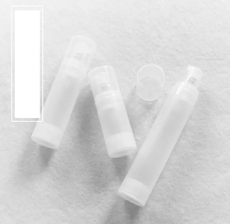 

100pcs/lot 15ml 30ml 50ml Empty Airless Bottle Frosted/Matte Vacuum Pump Bottle Lotion Bottles With PP Materials SN306