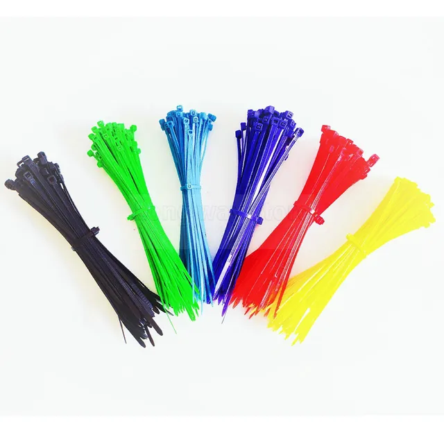Colored Cable Ties Plastic Cable Wire Zip Ties: An Efficient and Versatile Cable Management Solution