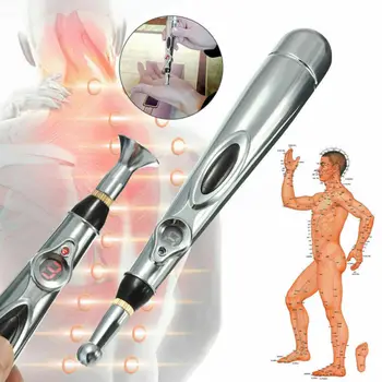 

Therapy Pen Electronic Acupuncture Meridian Energy Heal Massage Pain Relief Instruction