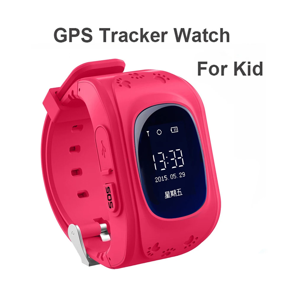 

GPS Smart Kids Children's Watch SOS Call Location Finder Child Locator Tracker Anti-lost Monitor Baby Watch Digital Wristwatches