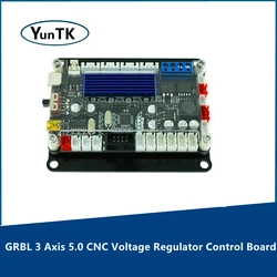 GRBL 3 Axis 5.0 CNC Voltage Regulator Control Board Y Dual Axis Stepper Motor USB Board Controller for CNC Laser Engraving