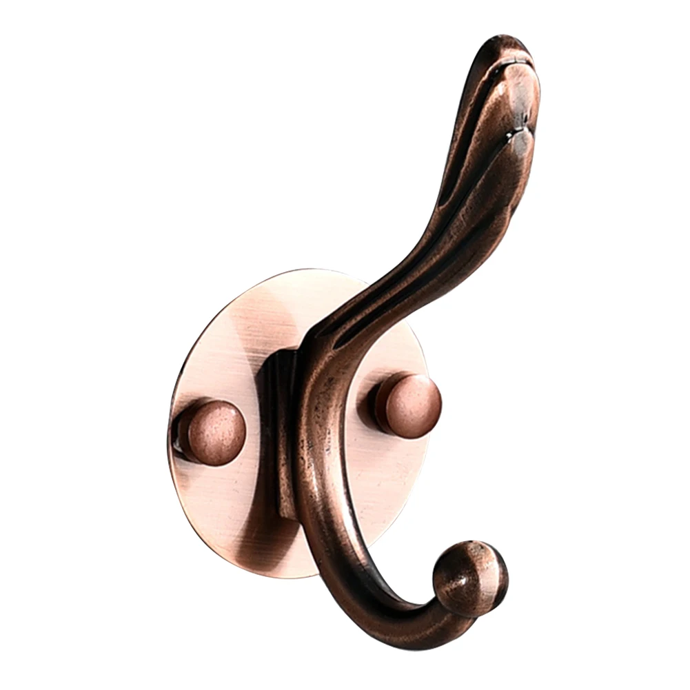 

Bag Coats Hangers Stainless Steel Base Keys Vintage Hat Racks No Drilling Heavy Duty Metal Wall Hook Bathroom Home Decoration