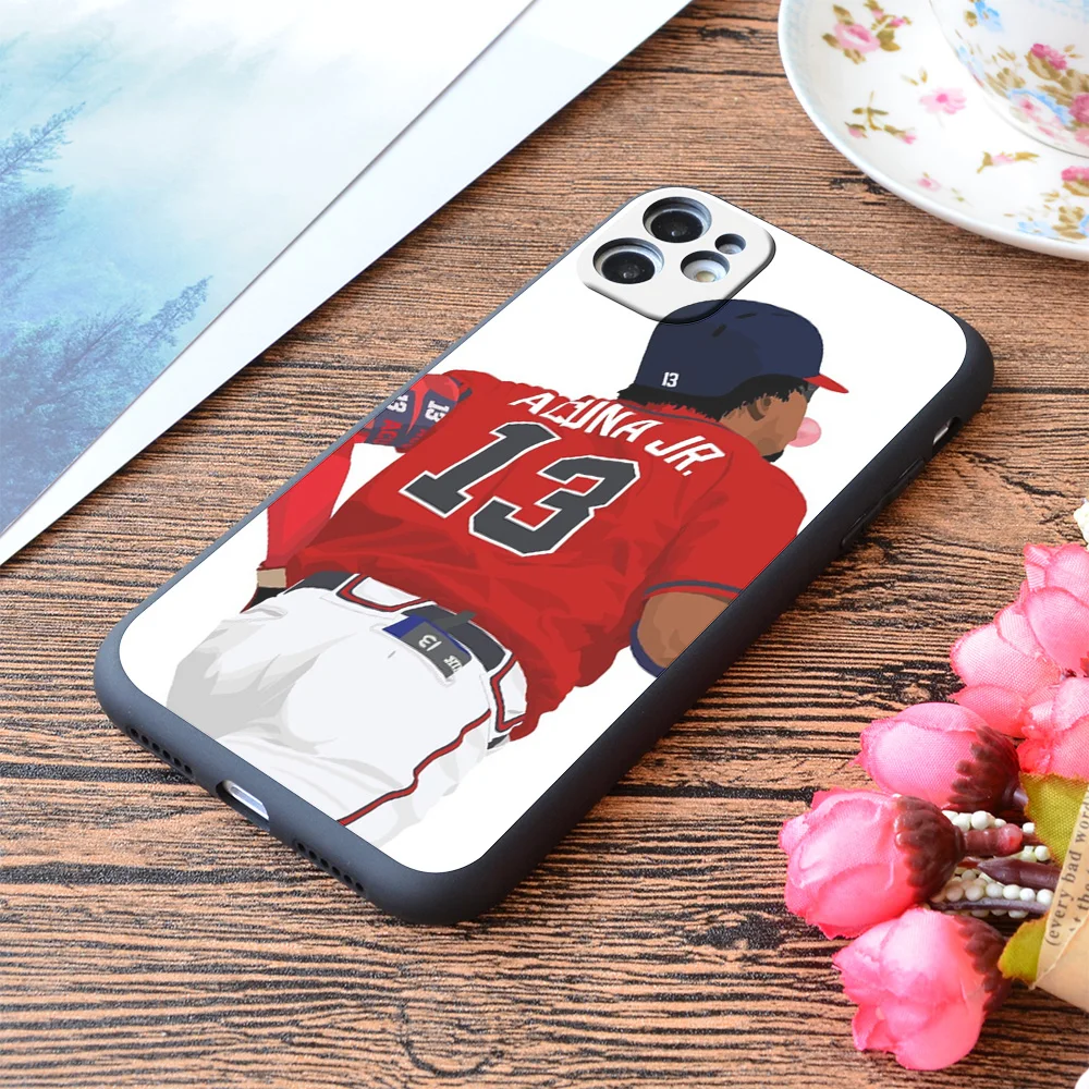 

For iPhone Ronald AcuA Jr 13 Print Soft Matt Apple iPhone Case