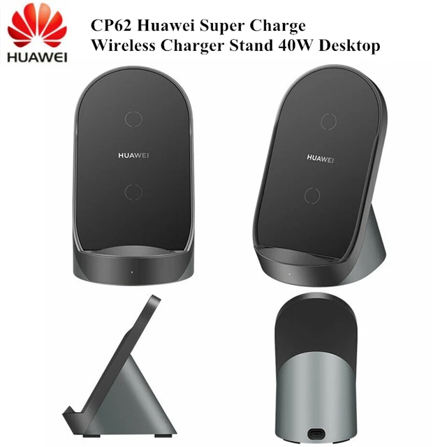 Original Huawei CP62 Super Fast Charge Vertical Wireless Charger (Max 40W) For Huawei P40 Pro P40 Pro plus Mate 30/40 30/40 Pro 1