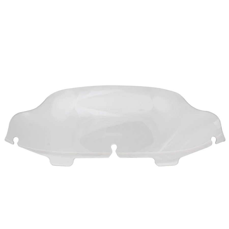 Motorcycle Windshield Motorcycle 8colors 6"/8" Cycle Wave Windshield Fairing Windscreen Cover For Harley Touring Electra Street Glide FLHX Bike 96-13