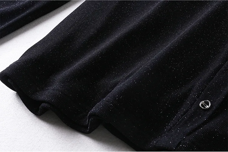 Осенне-зимняя плотная черная блузка размера плюс 5xl 4xl 3xl-l, Женская Повседневная рубашка с длинным рукавом и стоячим воротником, Топы Camiseta Mujer