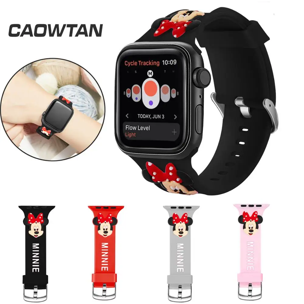 Мягкий силиконовый ремешок 44 мм 42 для Apple Watch 5 4 38 40 3 2 1 сменный Браслет iwatch |