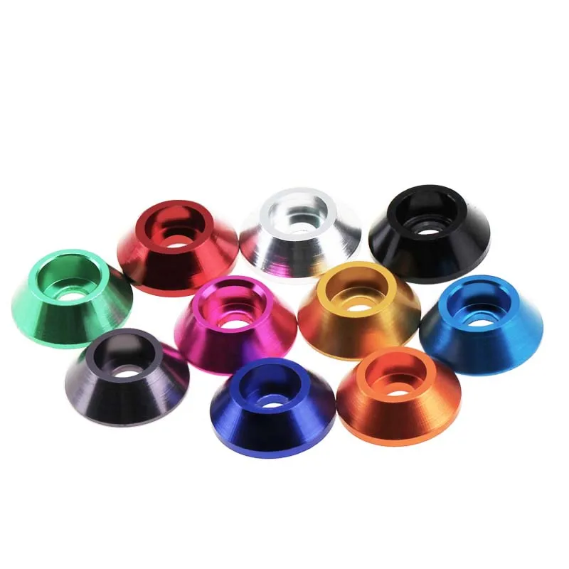 4pcs M4 M5 M6 fisheye washers cone washer concave holes protector cup