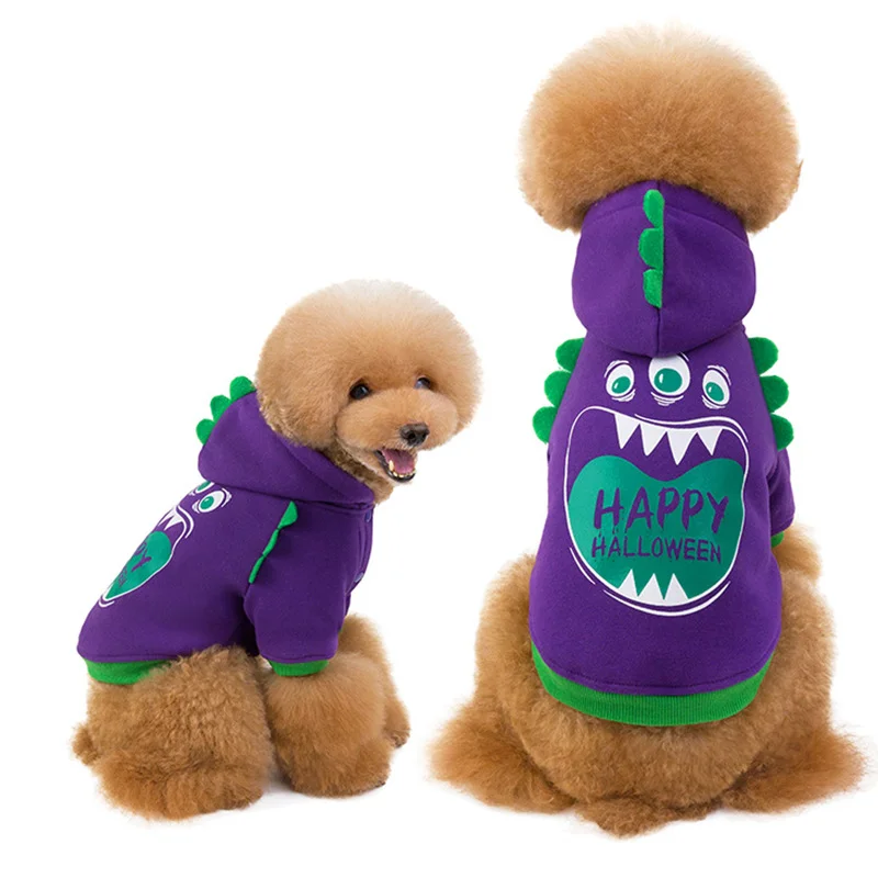 

Halloween Dog Outfit Winter Pet Clothing for Dog Hoodie Coat Jacket Poodle Bichon Schnauzer Pug French Bulldog Corgi Dog Costume
