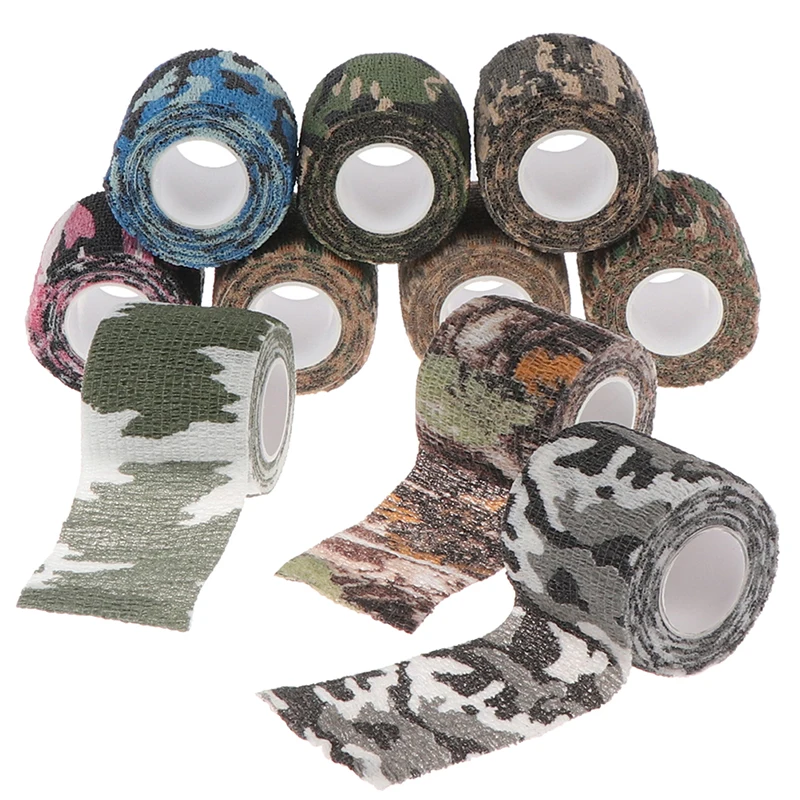 Details about   1Pc Outdoor Camo Gun Hunting Waterproof Camping Camouflage Stealth Duct Tape_lu 