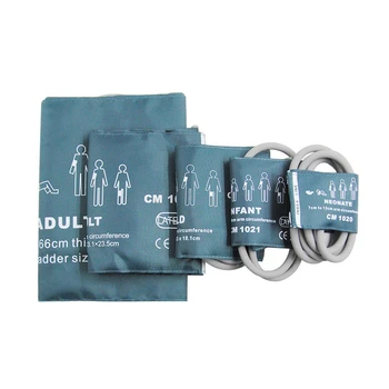 

Reusable Patient NIBP Cuff Two Double Tube Hose Adult to Neonate Size