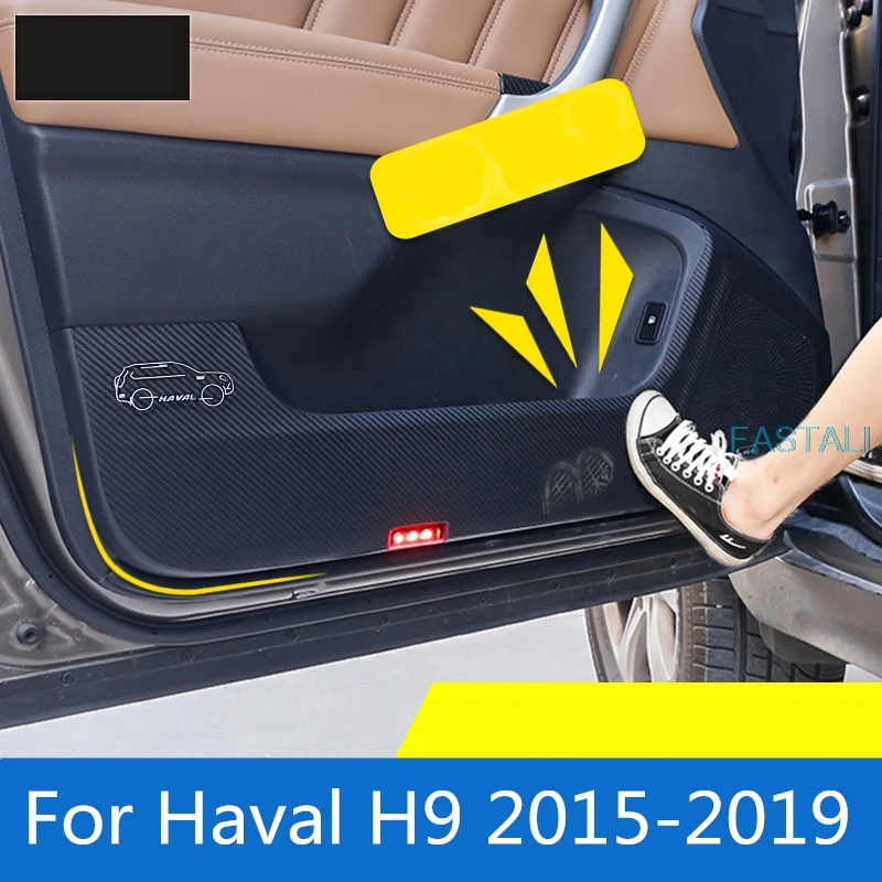 Для maval H9- автомобильный коврик для защиты двери из искусственной кожи с защитой от ударов, наклейки для защиты от царапин, автомобильные принадлежности