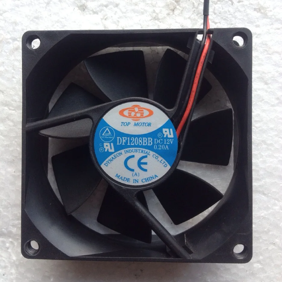 For Top Motor 8025 Fan Df1208bb 12v 0.2a Silent Case Double Ball | Компьютеры и офис