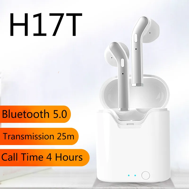 H17T Bluetooth гарнитура 5.0tws сабвуфер ультра удаленное расстояние подключения беспроводная гарнитура для Apple Bluetooth гарнитура