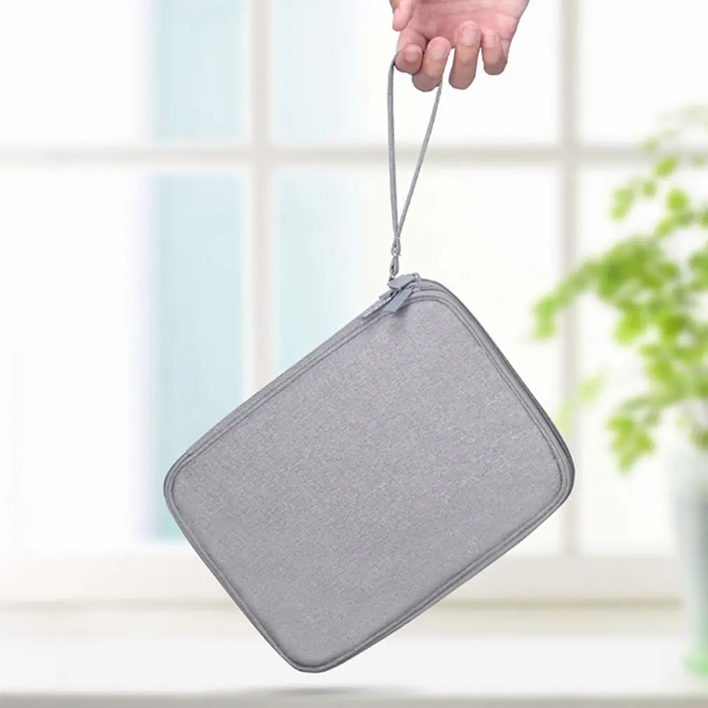 Digital Storage Bag Data Cable Storage Bag Headphone Storage Bag Large Internal Capacity Data Cable Organizing Bag