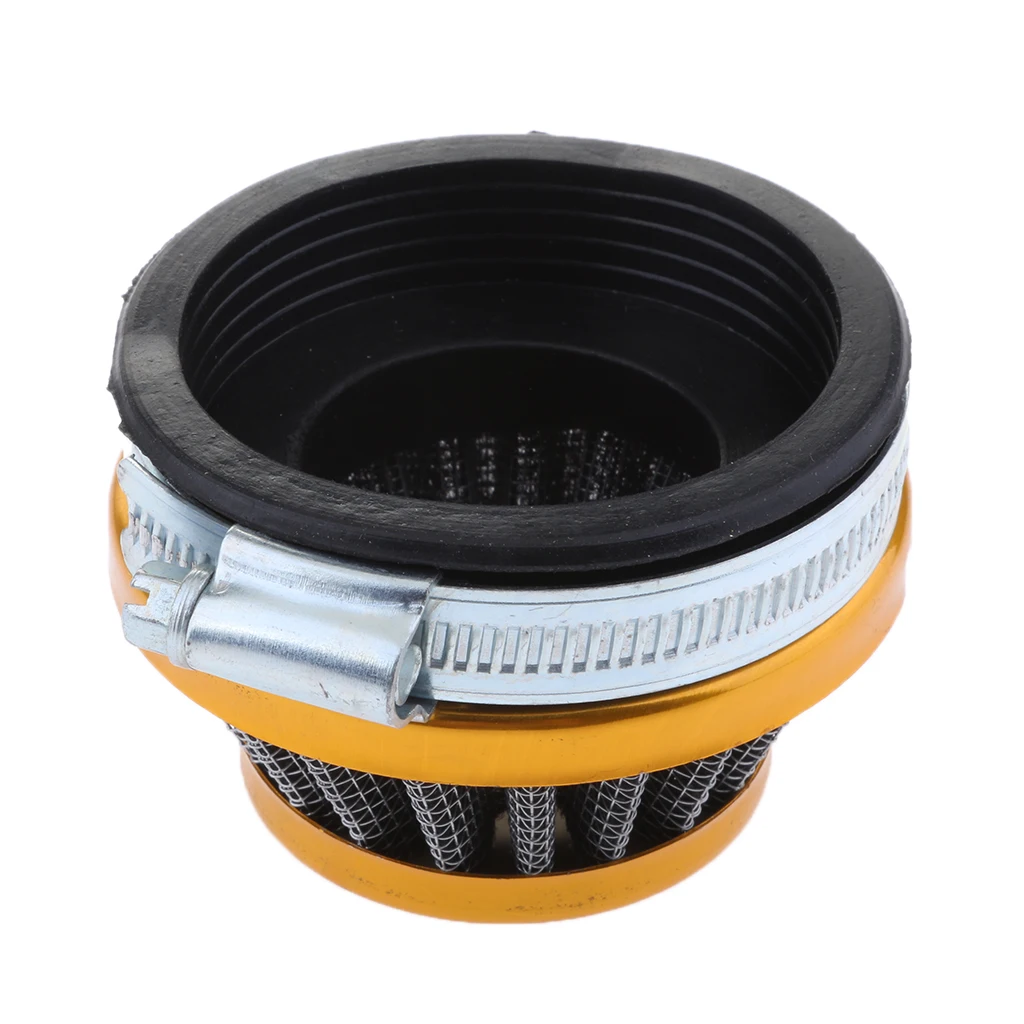 58mm Air Filter for HONDA SUZUKI KAWASAKI YAMAHA Carbureter Yellow