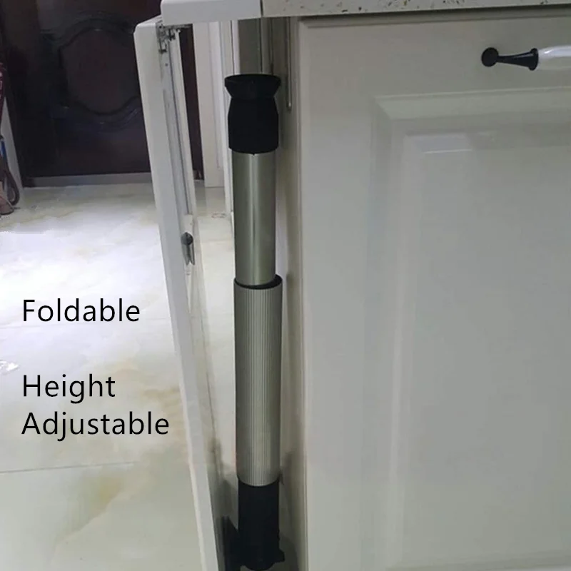 JayCreer Boat Marine RV Telescopic Feet Aluminum Foldable Lifting Folding Table Legs, For Table Desk Bench Bar