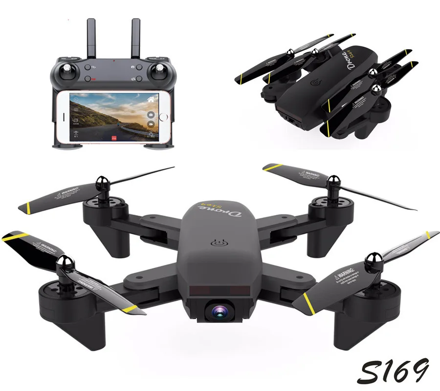 

S169 Aircraft Body Follow Gesture Control Unmanned Aerial Vehicle High-definition Wide-angle Aerial Photography Folding Four-axi