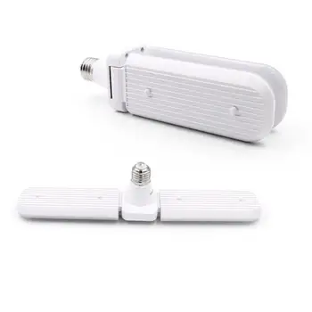 

30W 3000LM E27 LED Folding Leaf Lamp Bright Adjustable Angle High Brightness Bulb for Garage