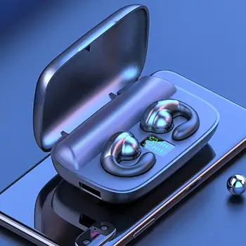 

Osteoacusis S19 In-ear Wireless Bluetooth Headset Single and Double Ears Mini Invisible Small Hanging Ear Type