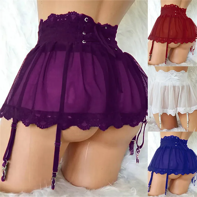 6 Riemen Spitze Waspie Gürtel Mit Hoher Taille – Mit 10 Knochen, Metallclips, In Schwarz Oder Weiß