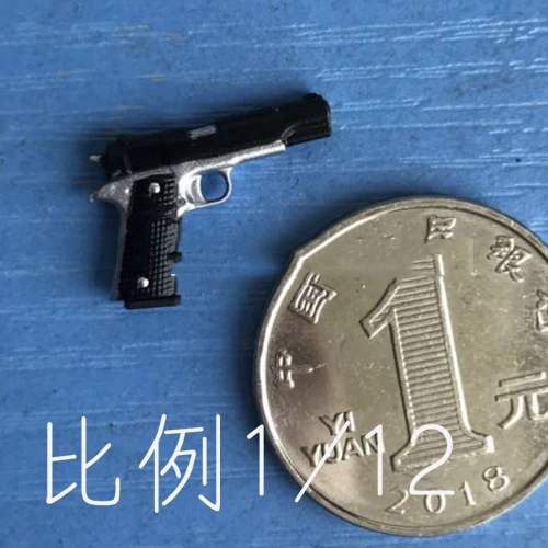 

1/12 Soldier Pistol Model fit 6â€œ Action Figure Doll