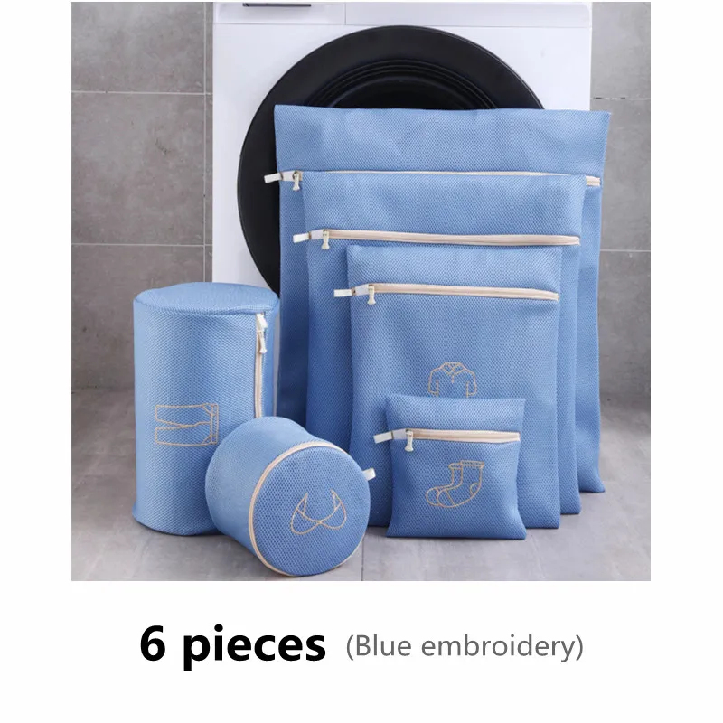 Washing Machine Laundry Bag Thick Net Dirty Clothes Wash Pouch Travel  Clothing Storage Bags Bra Washing Basket Underwear Laundry